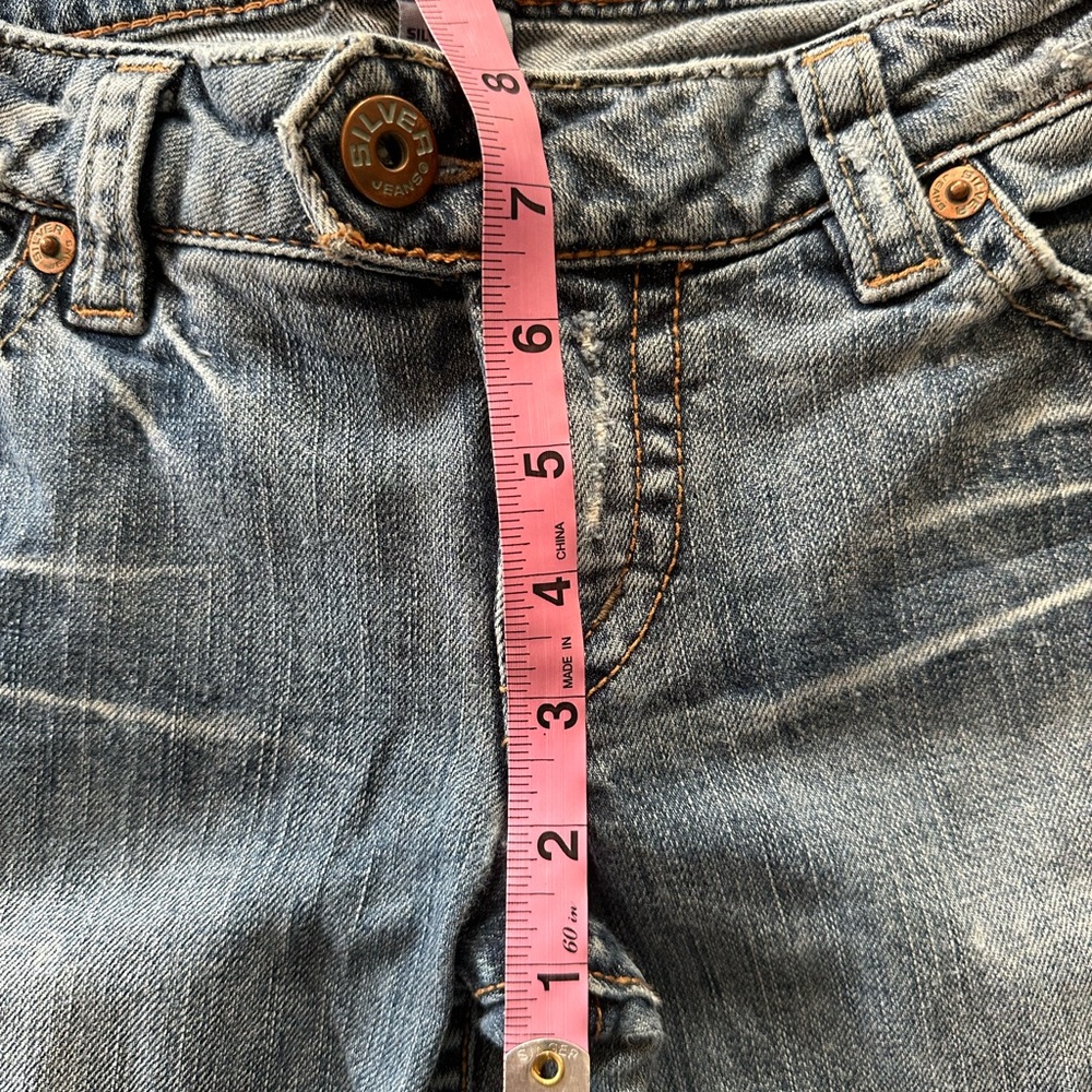 VTG Y2K Silver Tuesday Flared Jeans - Picture 4 of 11